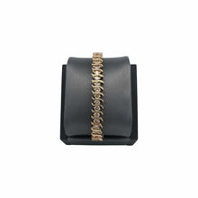 Load image into Gallery viewer, 10KY 7" Diamond Tennis Bracelet with "S" Accents