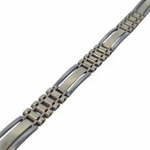 Load image into Gallery viewer, 14KTT Alternating Long & Short Links Bracelet