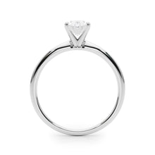 Load image into Gallery viewer, 14 Karat Solitaire Engagement Ring with Oval Diamond
