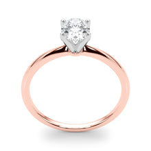 Load image into Gallery viewer, 14 Karat Solitaire Engagement Ring with Oval Diamond