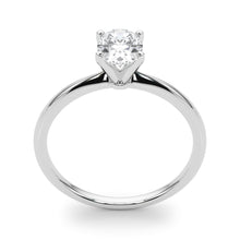 Load image into Gallery viewer, 14 Karat Solitaire Engagement Ring with Oval Diamond