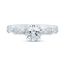 Load image into Gallery viewer, 14k Marquise Accented Engagement Ring