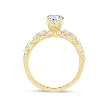 Load image into Gallery viewer, 14k Marquise Accented Engagement Ring