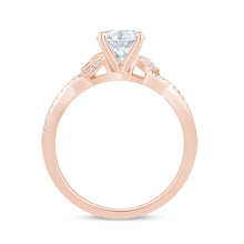 Load image into Gallery viewer, 14k Infinity Diamond Engagement Ring