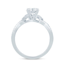 Load image into Gallery viewer, 14k Infinity Diamond Engagement Ring