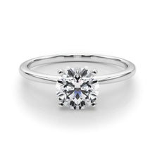 Load image into Gallery viewer, 14 Karat Solitaire Engagement Ring with Round Diamond