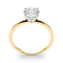 Load image into Gallery viewer, 14 Karat Solitaire Engagement Ring with Round Diamond