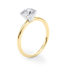 Load image into Gallery viewer, 14 Karat Solitaire Engagement Ring with Round Diamond