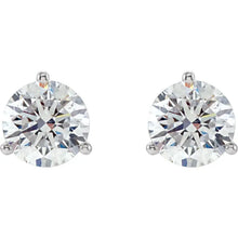 Load image into Gallery viewer, 14K 1 CTW Natural Diamond Stud Earrings
