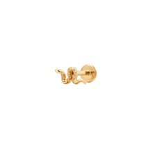 Load image into Gallery viewer, MEDUSA | Snake Single Piercing Earring
