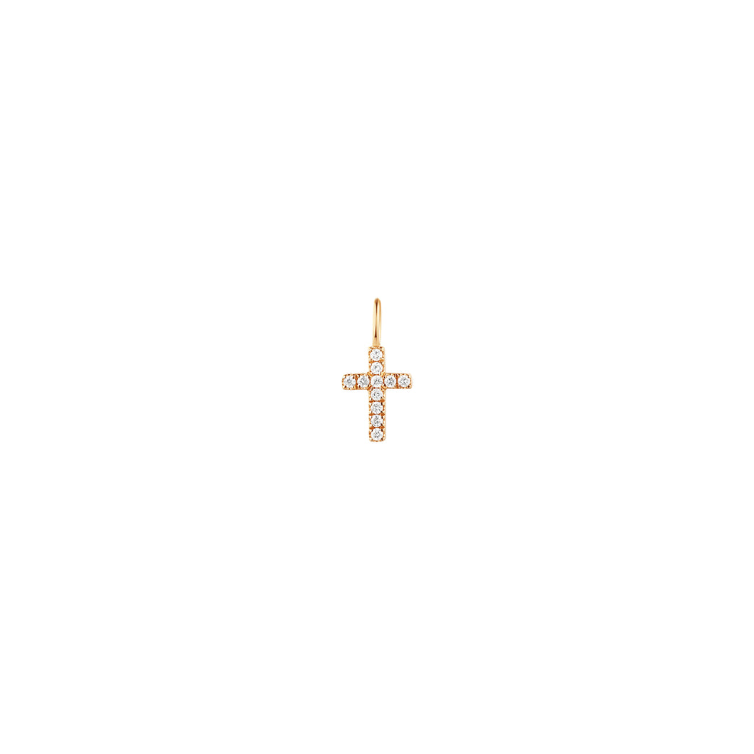 ESTHER | Diamond Cross Pendant $195 USD