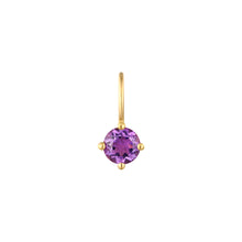 Load image into Gallery viewer, FEBRUARY | Amethyst Necklace Charm
