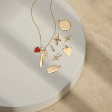 Load image into Gallery viewer, Dulcie | Tiny Candy Red Heart Pendant
