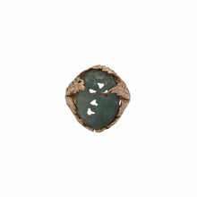 Load image into Gallery viewer, 14ky Carved Jade Ring
