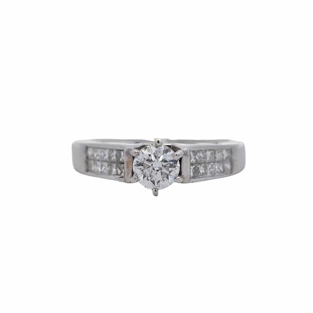 14KW .77ctw Engagement Ring