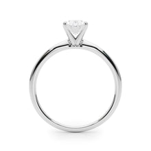 Load image into Gallery viewer, 14 Karat Solitaire Engagement Ring with Oval Diamond
