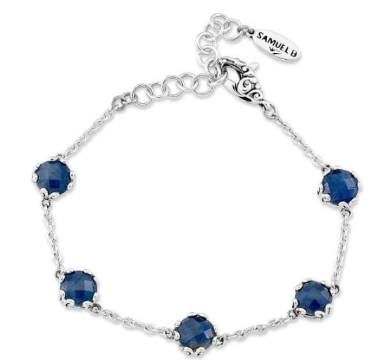 Sapphire Glow Bracelet