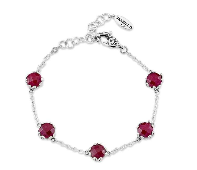 Ruby Glow Bracelet