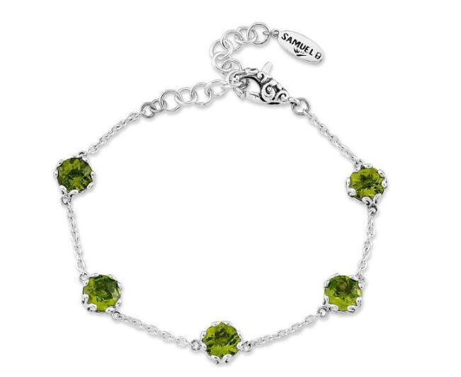 Peridot Glow Bracelet