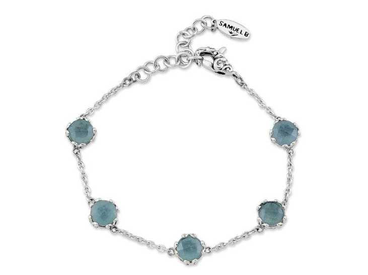 Aquamarine Glow Bracelet
