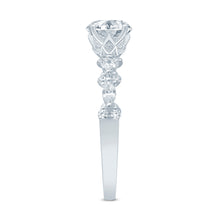 Load image into Gallery viewer, 14k Marquise Accented Engagement Ring
