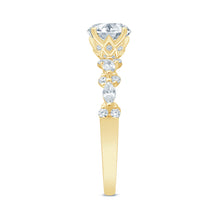 Load image into Gallery viewer, 14k Marquise Accented Engagement Ring
