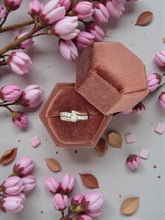 Load image into Gallery viewer, 14K Yellow Gold Marquise Diamond Bypass Wedding Set
