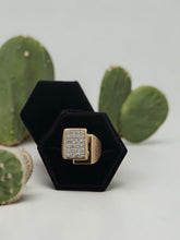 Load image into Gallery viewer, 14K Yellow Gold Men’s Pavé Diamond Ring – 1.00ctw G-H/VS
