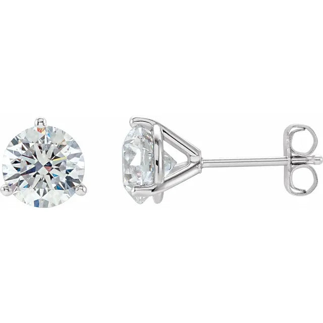 14K 1 CTW Natural Diamond Stud Earrings