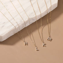 Load image into Gallery viewer, M | Diamond Initial Charm
