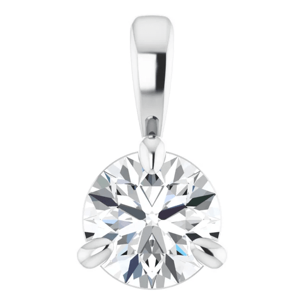14KW .30CTW Solitaire Necklace