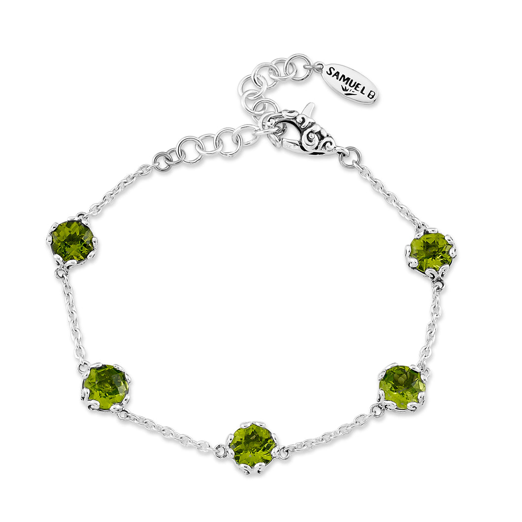 Glow Bracelet- Peridot