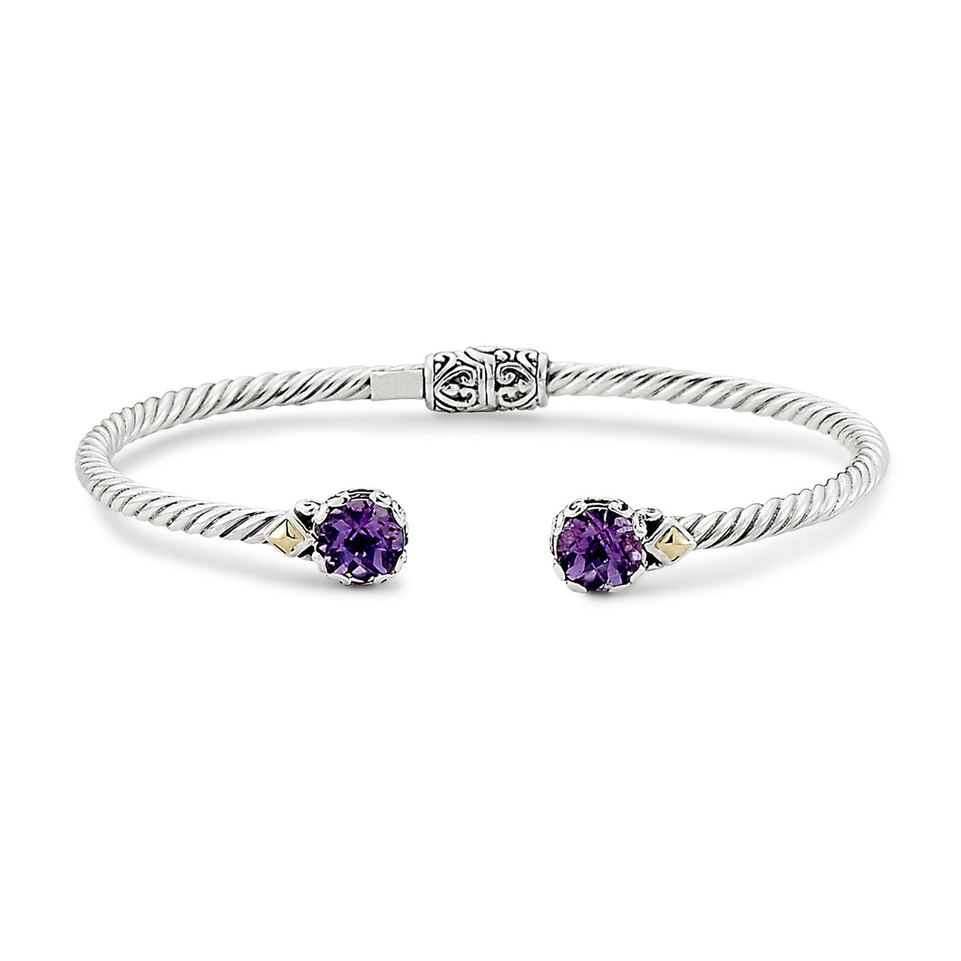 Glow Bangle- Amethyst