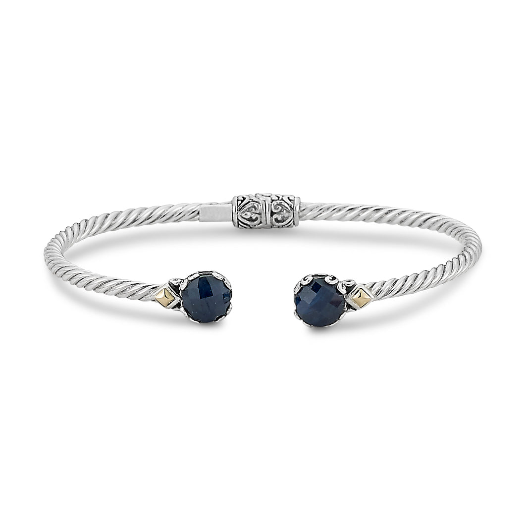 Glow Bangle- Blue Sapphire