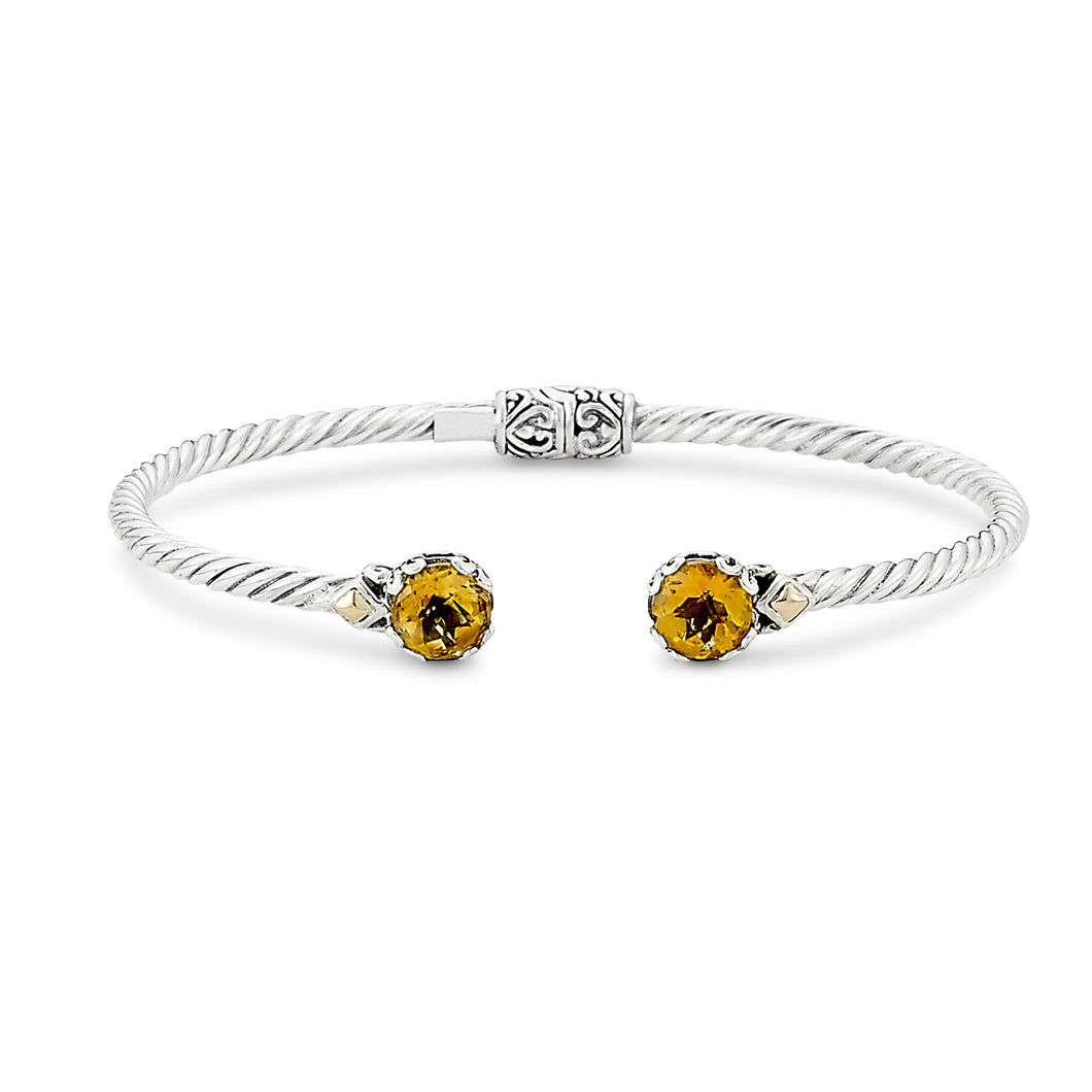 Glow Bangle- Citrine