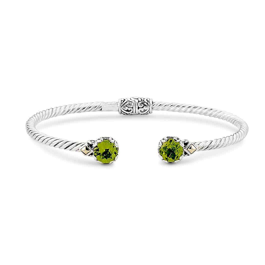 Glow Bangle- Peridot