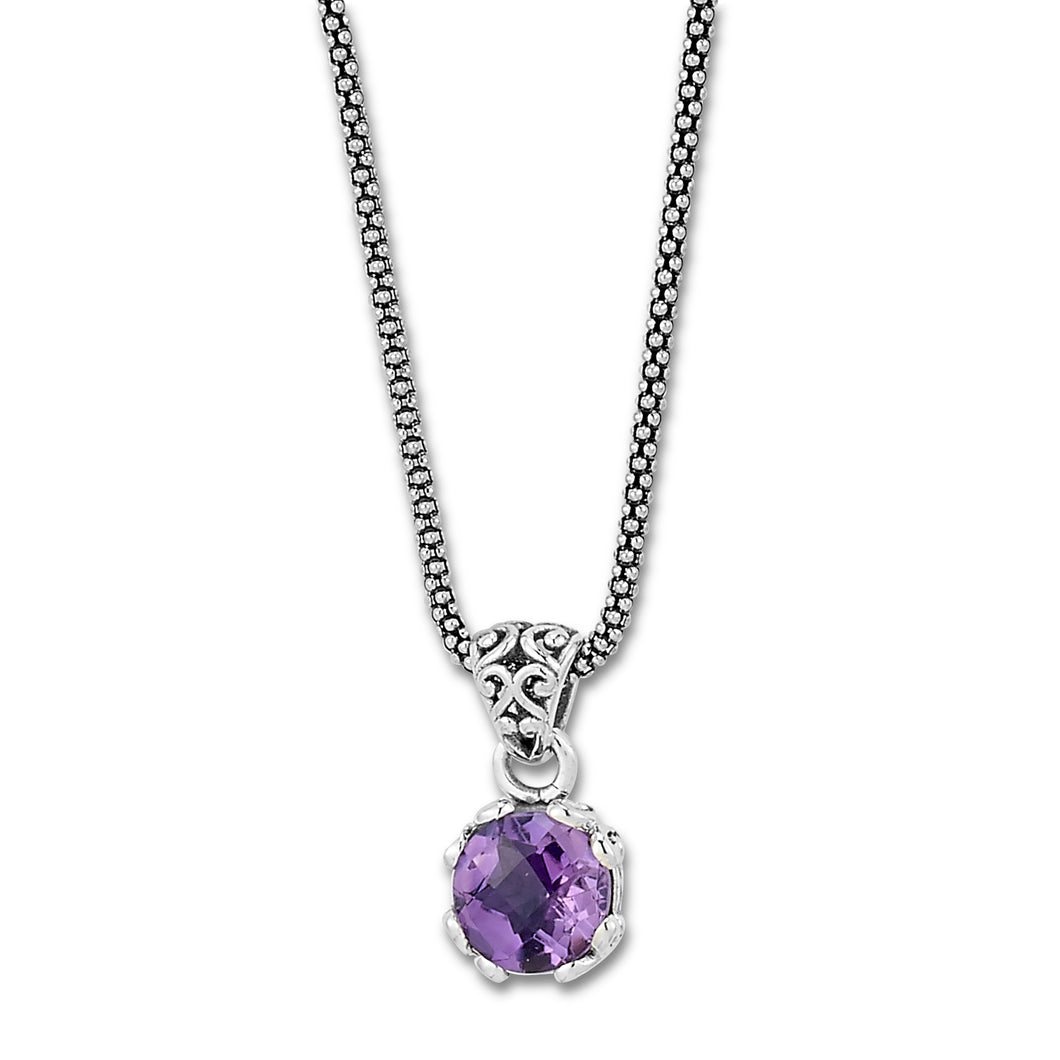 Glow Necklace- Amethyst
