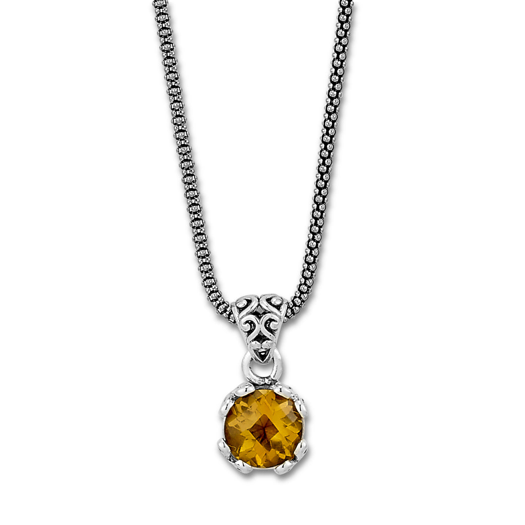 Glow Necklace- Citrine