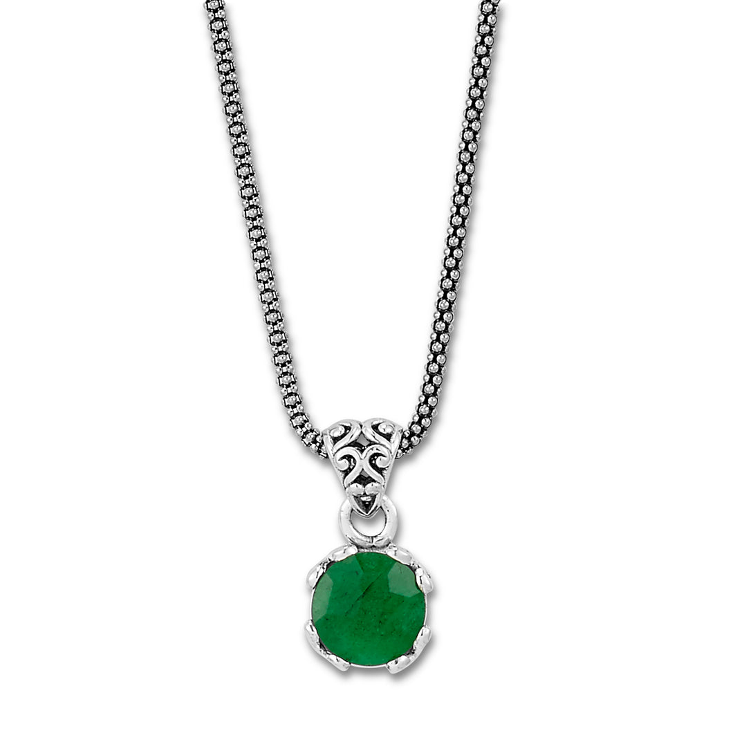 Glow Necklace- Emerald