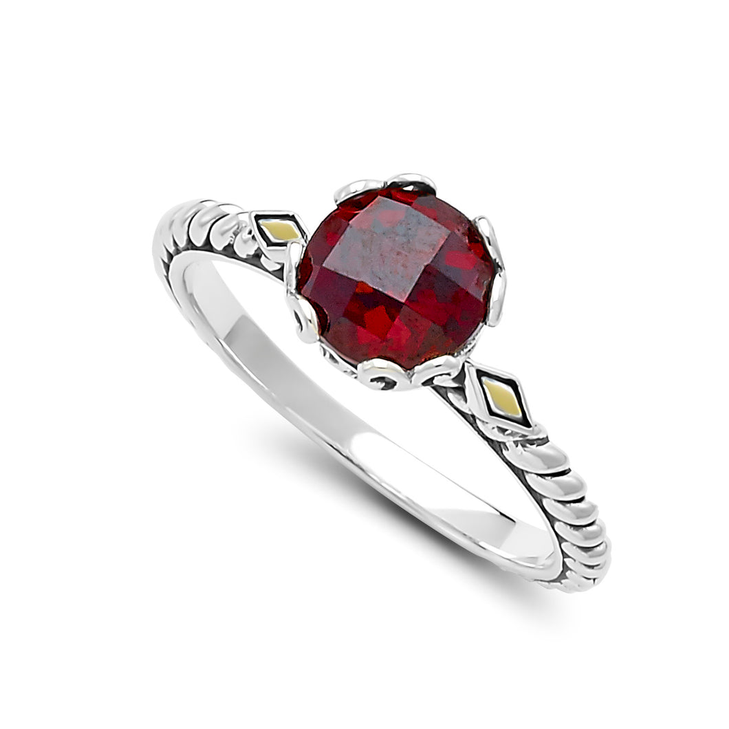 Glow Ring - Garnet