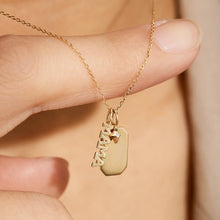 Load image into Gallery viewer, MAMA | Tiny Script Mama Pendant
