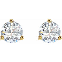 Load image into Gallery viewer, 14K 1&amp;1/2 CTW Natural Diamond Stud Earrings
