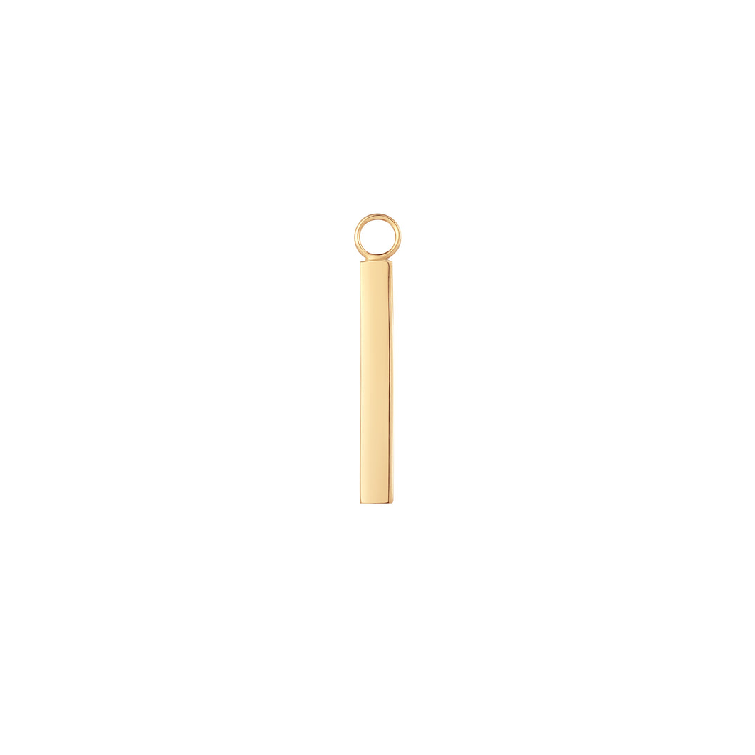 JOURNEY | Engravable Bar Earring Charm