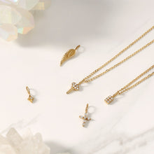 Load image into Gallery viewer, TREASURE | Diamond Key Charm
