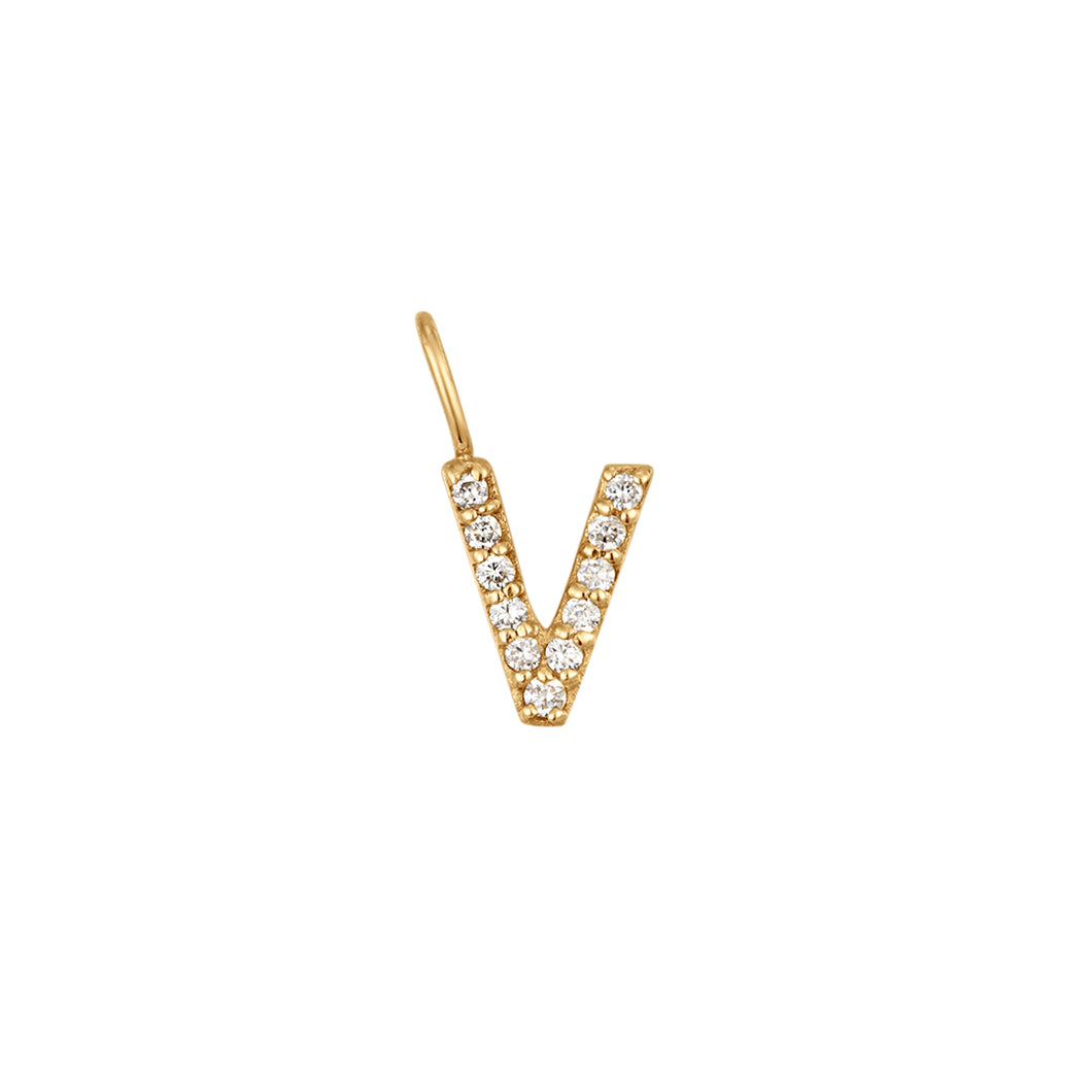 V | Diamond Initial Charm