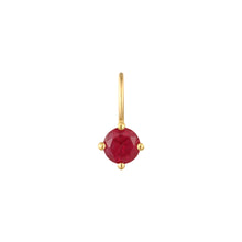 Load image into Gallery viewer, JULY | Ruby Necklace Charm
