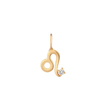 Load image into Gallery viewer, LEO | Zodiac Charm With Diamond
