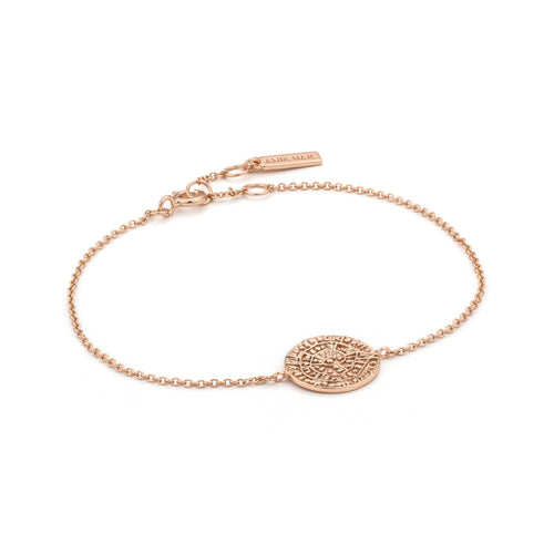 his chain bracelet featuring a rose gold coin will be your new everyday favorite. Our Rose Gold Ancient Minoan Bracelet is also available in gold and silver.