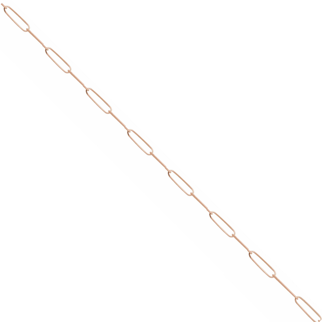 The Elongated Oval One - Rose Gold