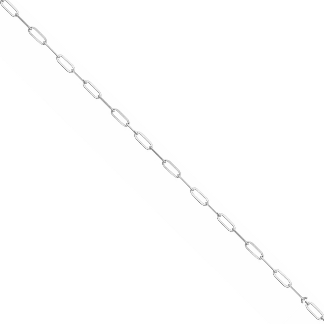 The Oval One - White Gold